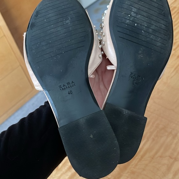 Zara sandals worn size 40 - Picture 3 of 3
